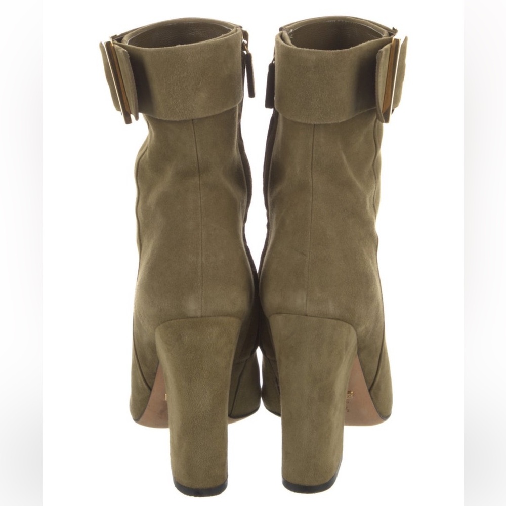 Gucci Suede Heel Boots - Picture 4 of 5